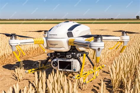 Premium AI Image | Drones for agriculture and crop monitoring agronomist drone