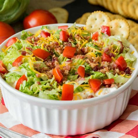 Easy BLT Dip ⋆ Real Housemoms