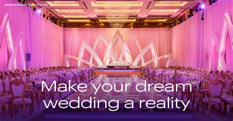 Make your dream wedding a reality I IHG Hotels & Resorts