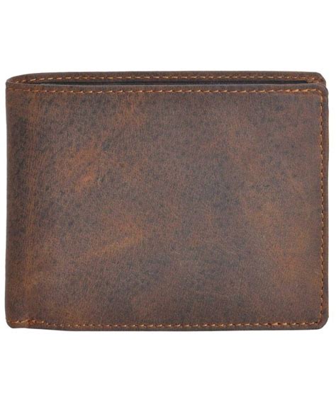 Italy Mens Leather Wallet Bifold Flip ID Zip Coin Wallets with RFID Protection - Dark Hunter ...