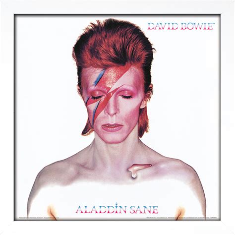 David Bowie (Aladdin Sane) Album Cover Framed Print | The Art Group