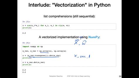 L3.3 Vectorization in Python - YouTube