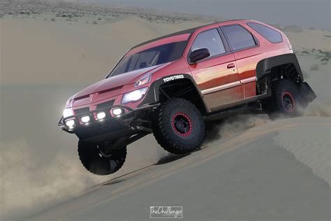 ArtStation - Rally Raid Pontiac Aztek, Abimelec Arellano | Pontiac ...