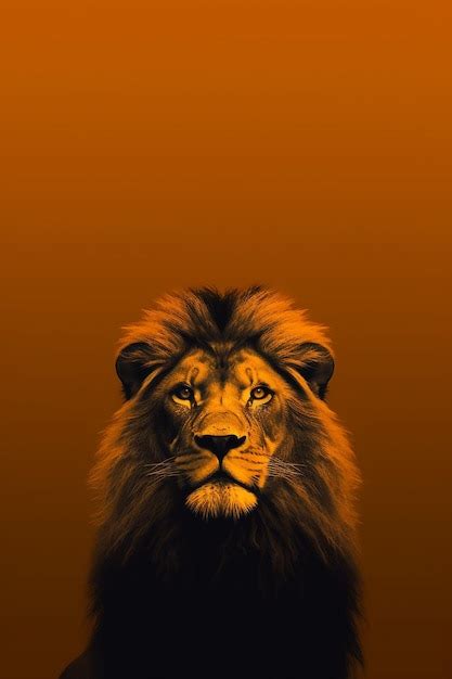 Premium AI Image | Illustration of a lion as a symbol of strength