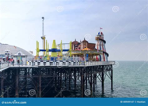 Brighton Pier Rides Editorial Photography - Image: 40949147