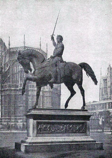 Statue of King Richard I at Westminster