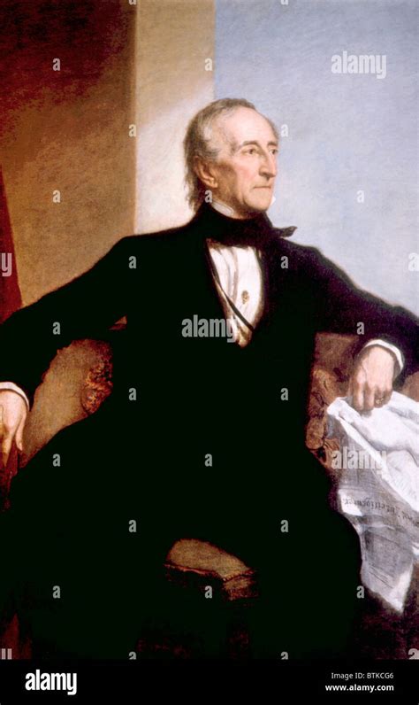 John Tyler (1790-1862), U.S. President (1841-1845 Stock Photo - Alamy