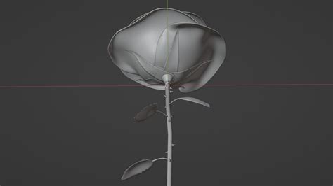 3D Rose Model - TurboSquid 2034157