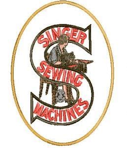 Free Singer logo design from Jenny's Sewing Studio. Make sure you save as design.format ...