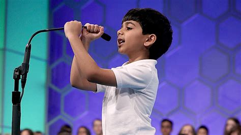 Meet the Spelling Bee’s Youngest Contestant Akash Vukoti