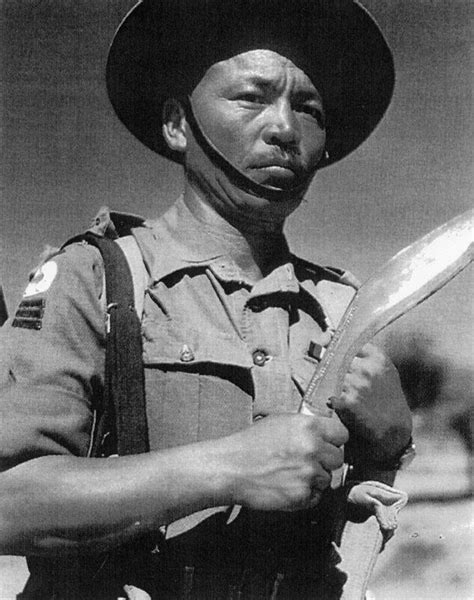 A Gurkha Havildar | World war two, World war, Military history