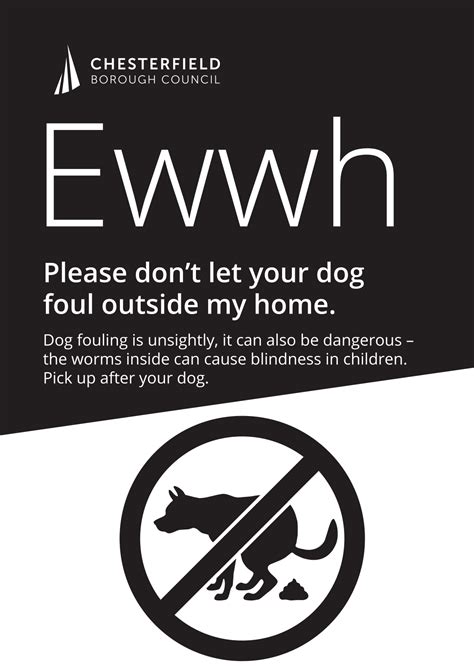 Dog Fouling Signs | Poster Template