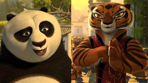 Po & Master Tigress (Kung-fu panda) - YouTube