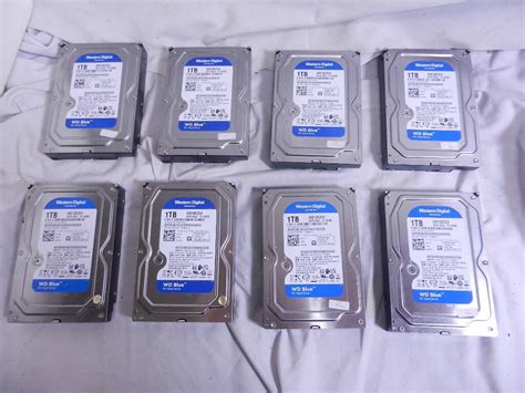 【目立った傷や汚れなし】1TB 3.5インチHDD SATA WDC WD10EZEX-75WN4A1 使用時間0～1時間 8個セット まとめて ②の落札情報詳細 - ヤフオク落札価格検索 ...