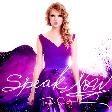 Taylor Swift Speak Now Album Art