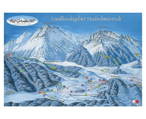 Maps of Bavarian Alps | Collection of maps of Bavarian Alps (Ski Region) | Germany | Europe ...