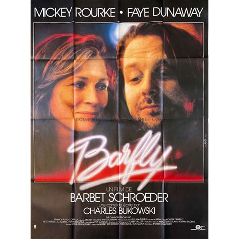 BARFLY French Movie Poster - 47x63 in. - 1987