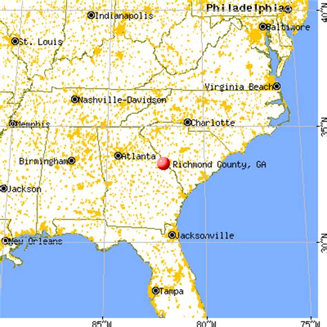 Richmond County, Georgia detailed profile - houses, real estate, cost of living, wages, work ...