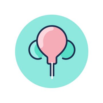 The Candy Floss Icon Is Shown Here Vector, A Lineal Icon Depicting Pop ...