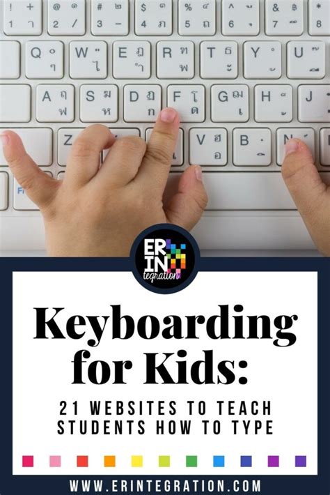 Keyboarding for Kids: 21 Websites to Teach Students How to Type ...