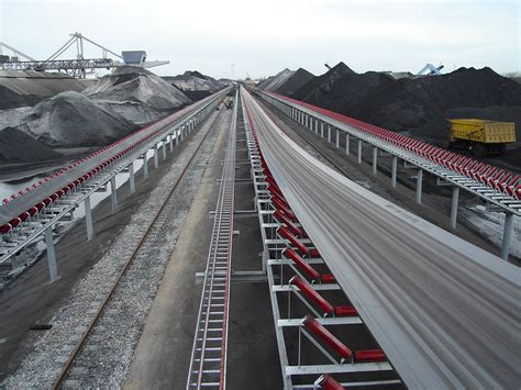 Belt conveyors for waste management and bulk material handling