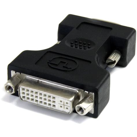 StarTech DVI to VGA Cable Adapter, Black - Walmart.com