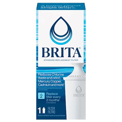 Brita Replacement Filter, Standard 1 ea | Buehler's