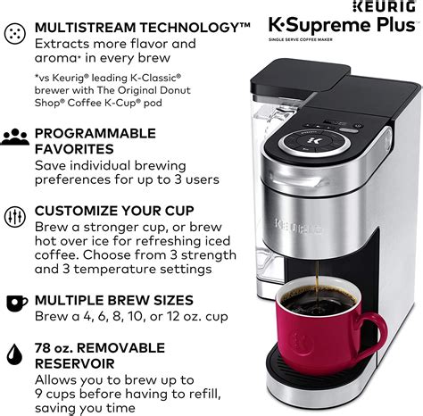 Keurig K-Supreme Plus Smart Coffee Maker | ubicaciondepersonas.cdmx.gob.mx