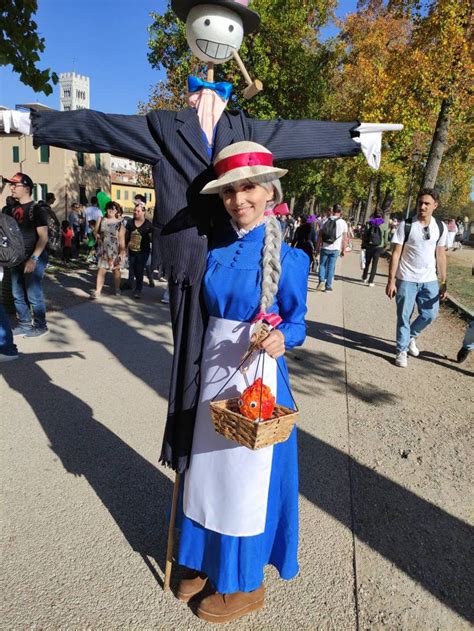 Sophie and Turnip-head cosplay (at Lucca c.g) by sofiagiordana on DeviantArt