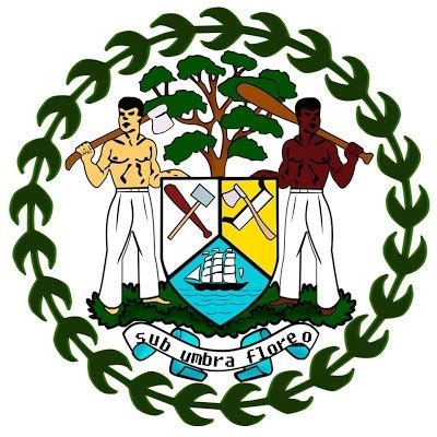 Belize Coat of Arms... | Belize islands, Belize city, Belize travel