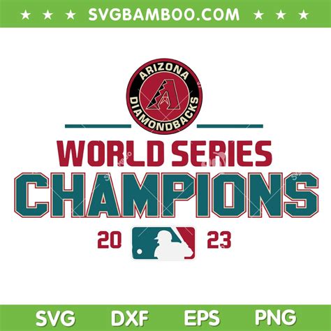 Diamondbacks NLCS 2023 Champions SVG PNG