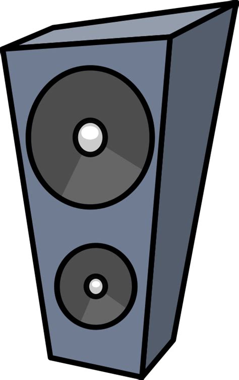 Clipart - Cartoon speaker