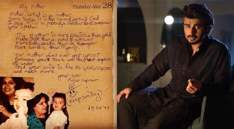 Arjun Kapoor pens heartbreaking note on mother Mona Kapoor’s birth ...