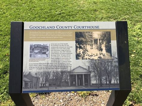 Goochland County Courthouse Historical Marker