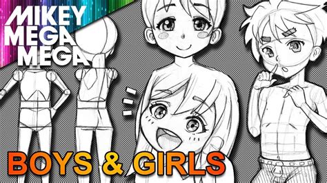 How To Draw Anime People For Kids - Crazyscreen21