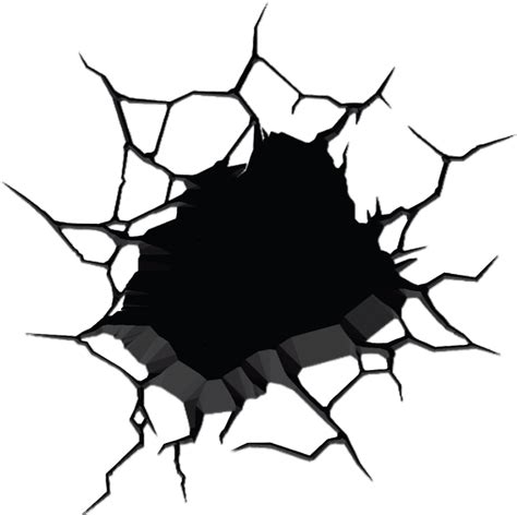 #holeinthewall #cracks #overlay #cracks #overlay #cracked - Hole In The Wall Clipart - Png ...