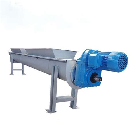 Dewatering Screw Conveyor For Filter Press Of Sludge Treatment