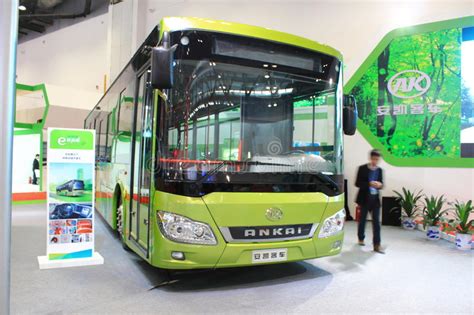 Electric bus editorial photo. Image of technology, efficient - 45949711