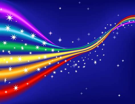 Colorful Lines And Stars Backgrounds - Twitter & Myspace Backgrounds | Star background, Rainbow ...