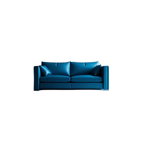Modern and Stylish Blue Sofa Home Interior Mockup, Interior Design ...