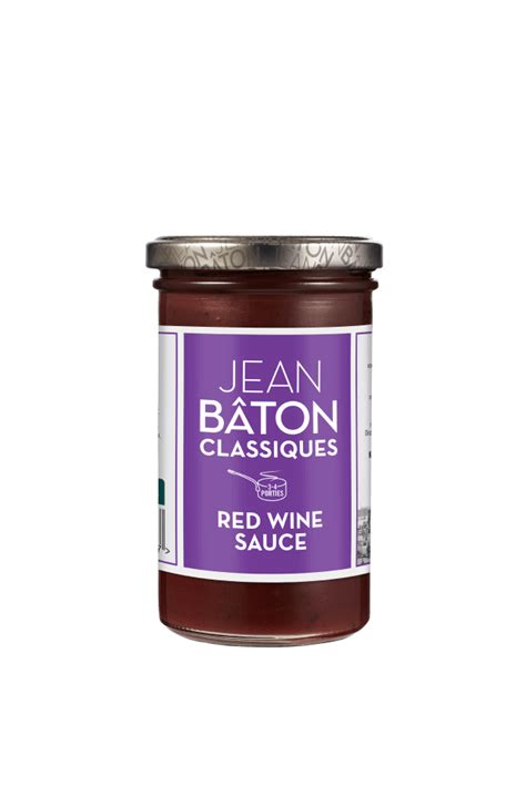 Red Wine Sauce - Jean Bâton