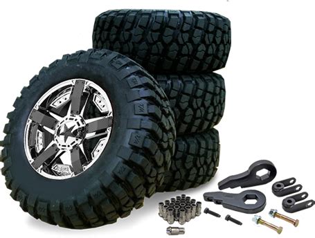 ReadyWheels - Off Road Wheel and Tire Package Deal