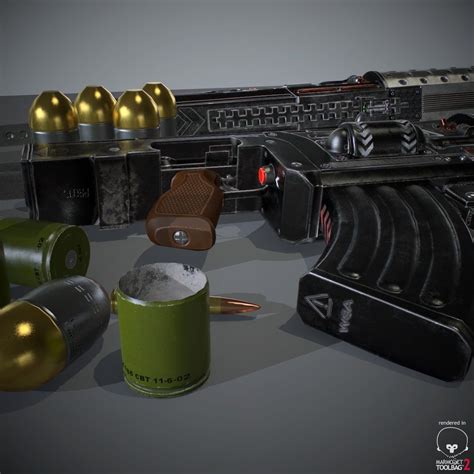 Sci-Fi Rifle 3D Model $59 - .max - Free3D