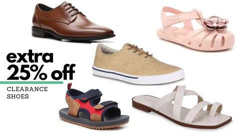 Extra 25% off Clearance Shoes for Whole Family at DSW :: Southern Savers