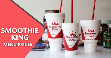 Smoothie King Menu Prices (Updated) @ All Menu Prices