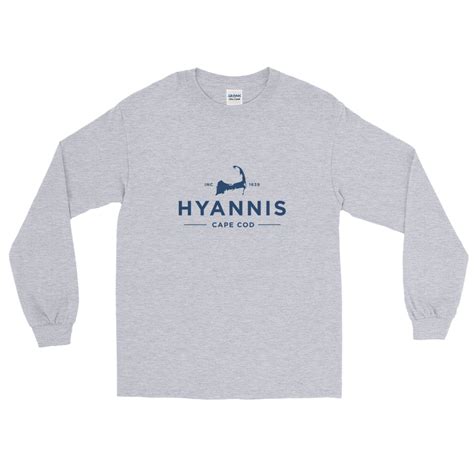 Hyannis Cape Cod Long Sleeve T Shirt, Hyannis Long Sleeve T-Shirt - Cape Cod Insta