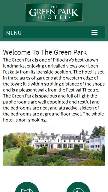 The Green Park Hotel, Pitlochry | Park hotel, Green park, Park