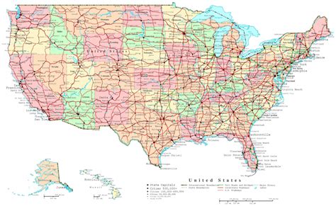 Us Map With Interstate Highway System Fresh Printable Us Map With In | Images and Photos finder