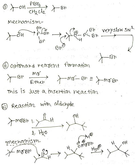 [Solved] Please show mechanism for this reaction. O=0 H OH OH PBr3 Br ...