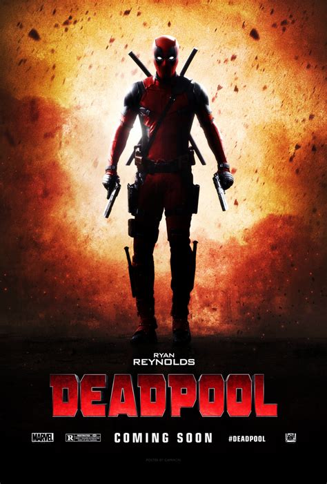 Deadpool (2016) - Teaser Poster by CAMW1N on DeviantArt